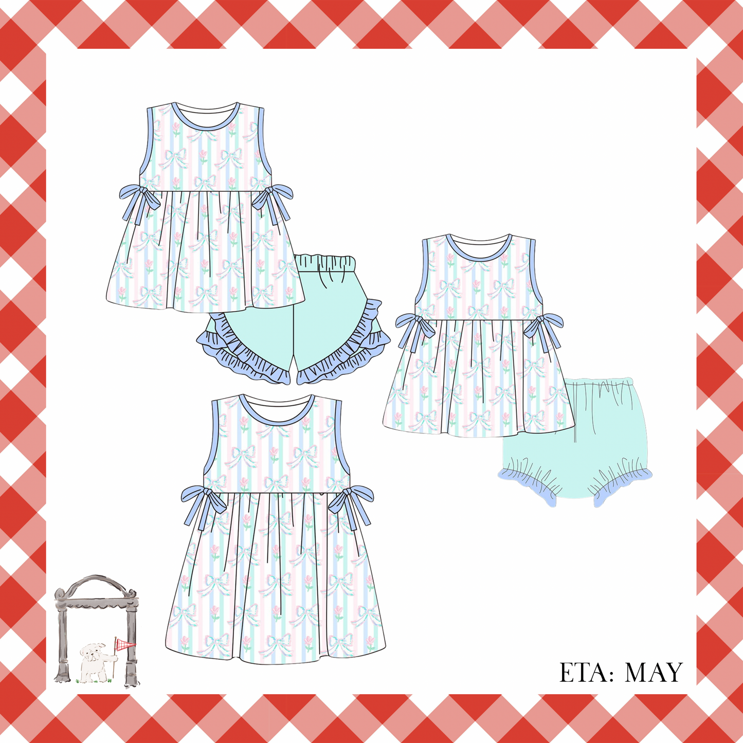 Bright Bows and Blooms