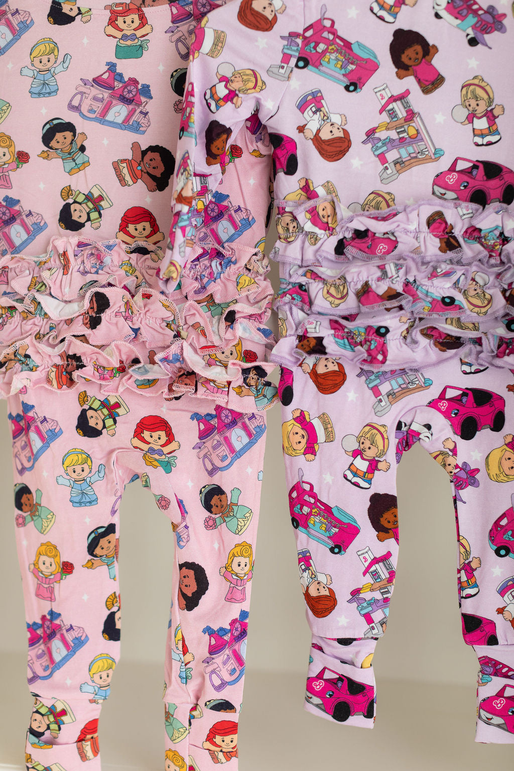 Little Princess Ruffle One Piece Zippie