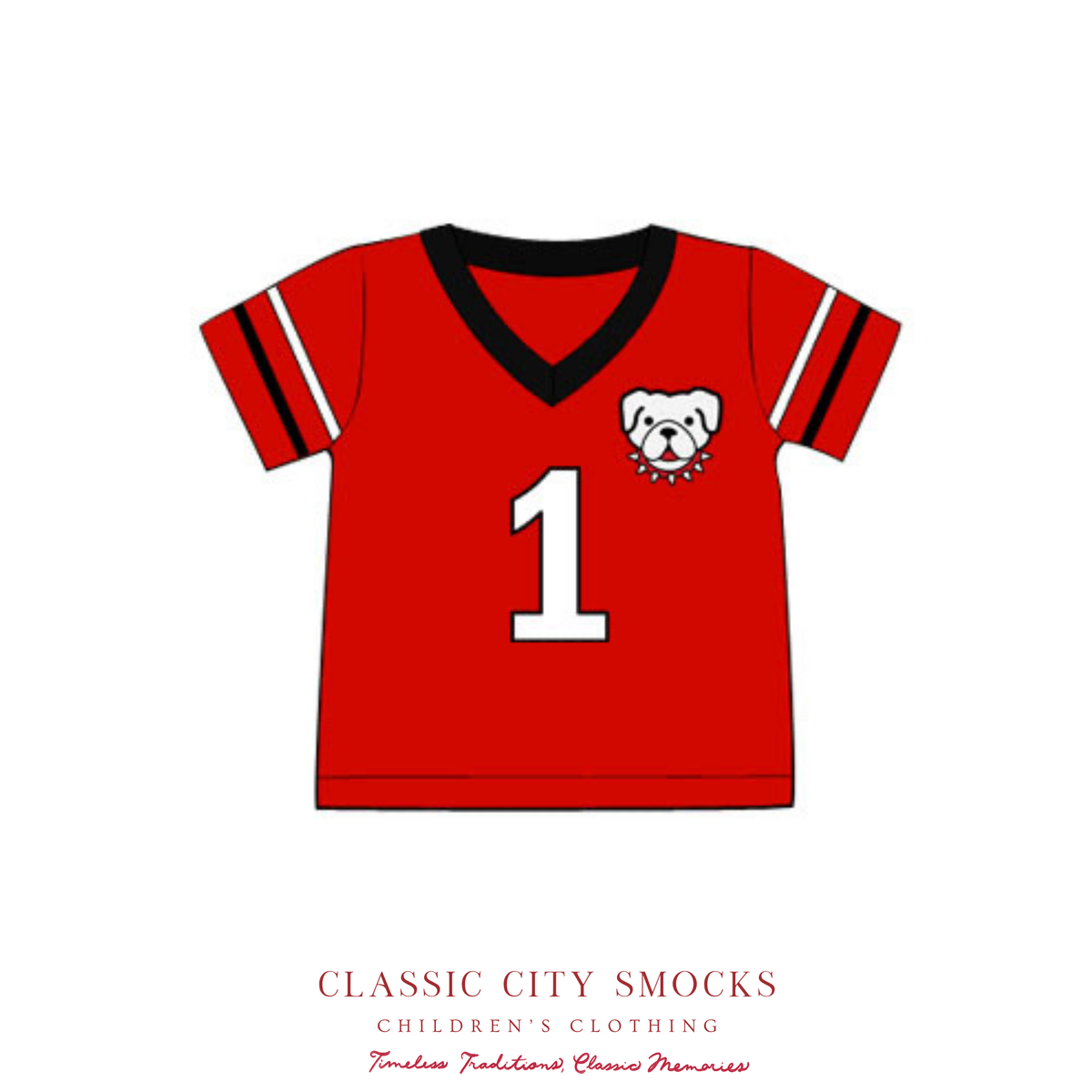 PO 19: Red & Black Spirit Wear Jersey