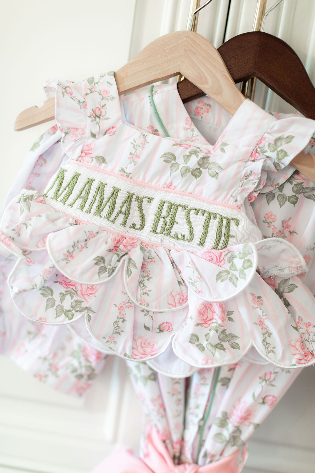 PO 15: LoveSmockFancy Name Smock Diaper Cover Set