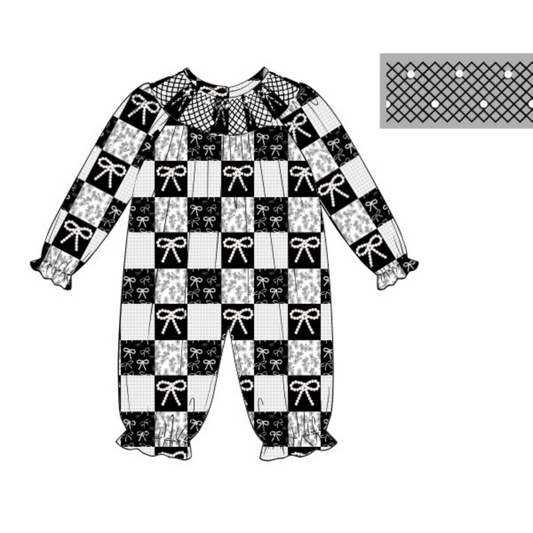PO 14: Pearl Patchwork Romper