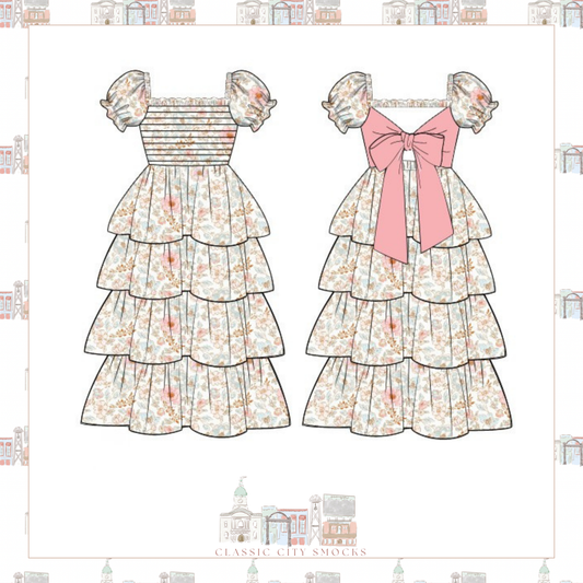 PO 15: Watercolor Wildflowers Women’s Dress