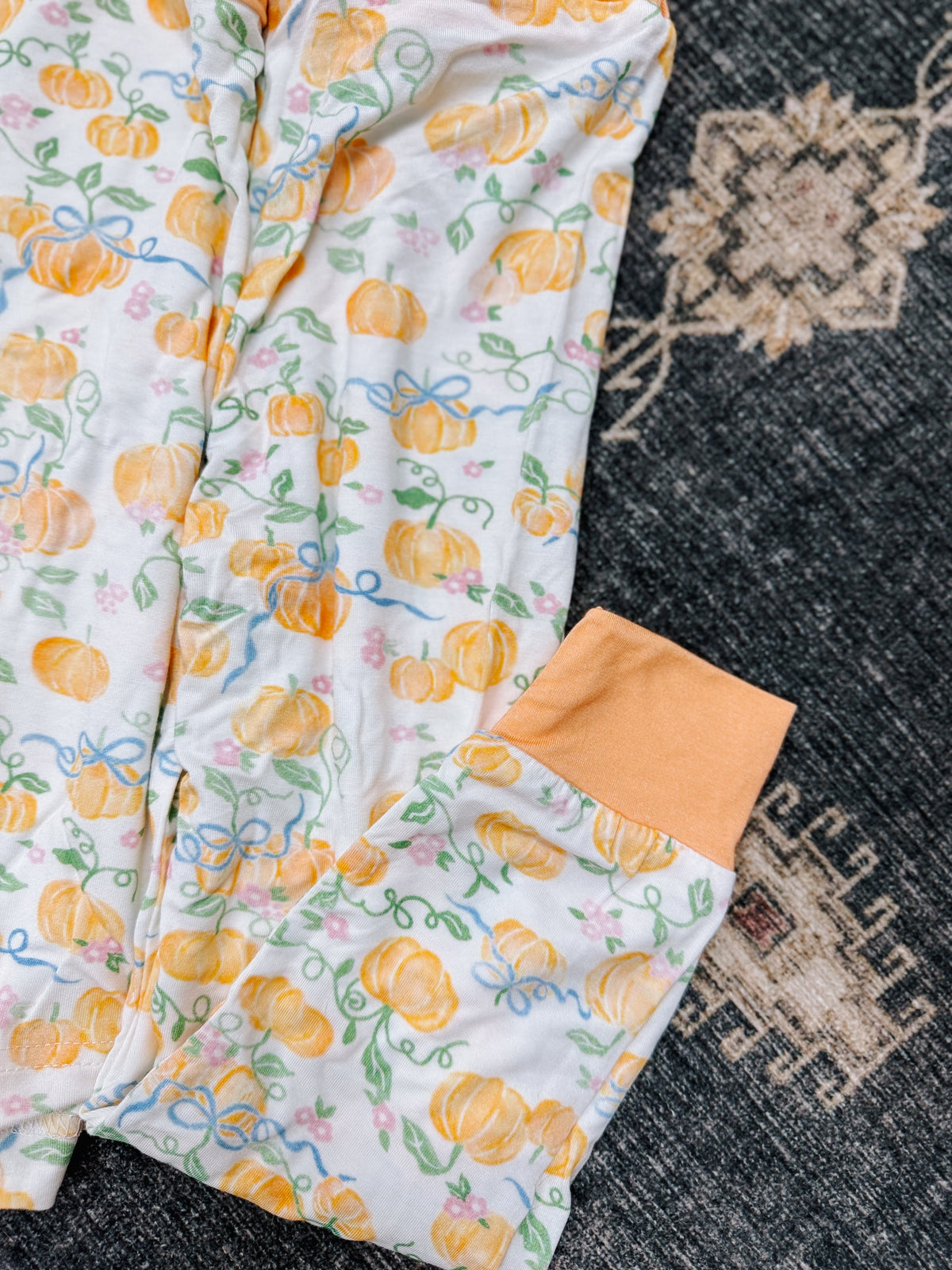 Watercolor Pumpkins 2T Pants Set
