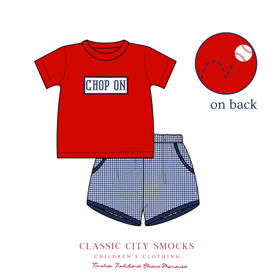 PO 19: Chop On Boys Shorts Set