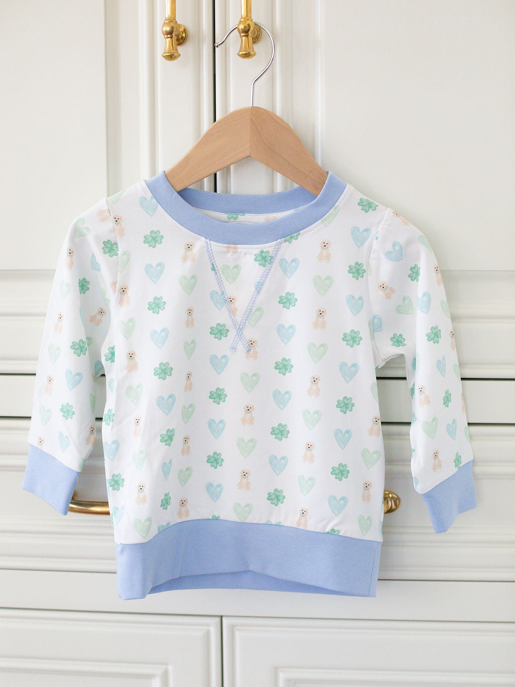 PO 14: Lucky Puppy Knit Pullover