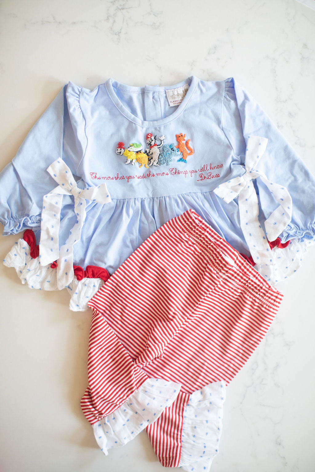 PO 14: Love to Read Girls Pants Set