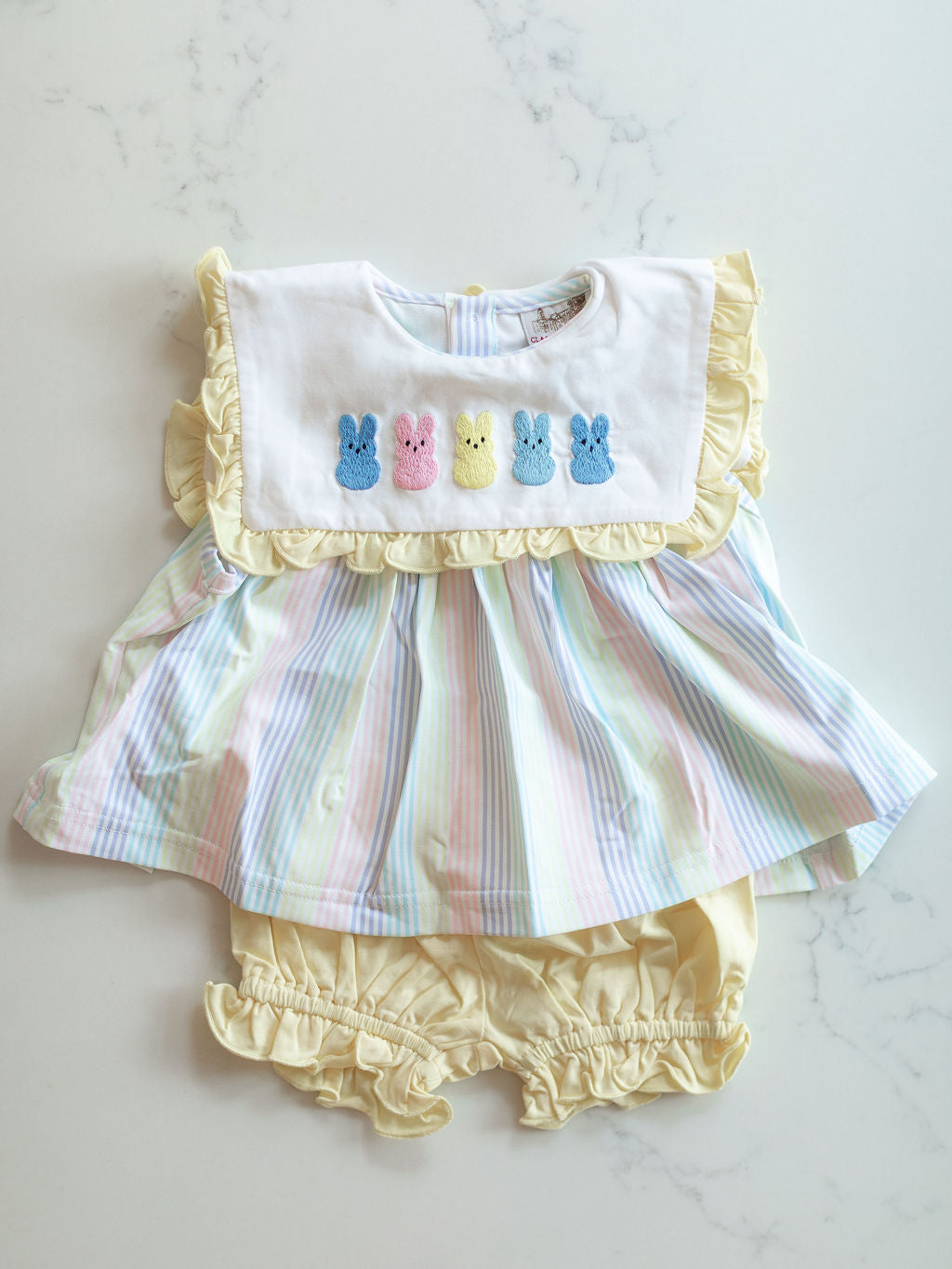 PO 15: Pastel Peeps Girl Shorts Set