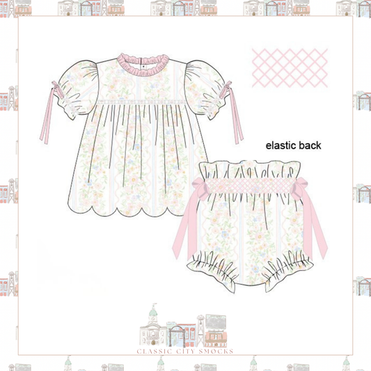 PO 15: Heirloom Easter Diaper Cover Set