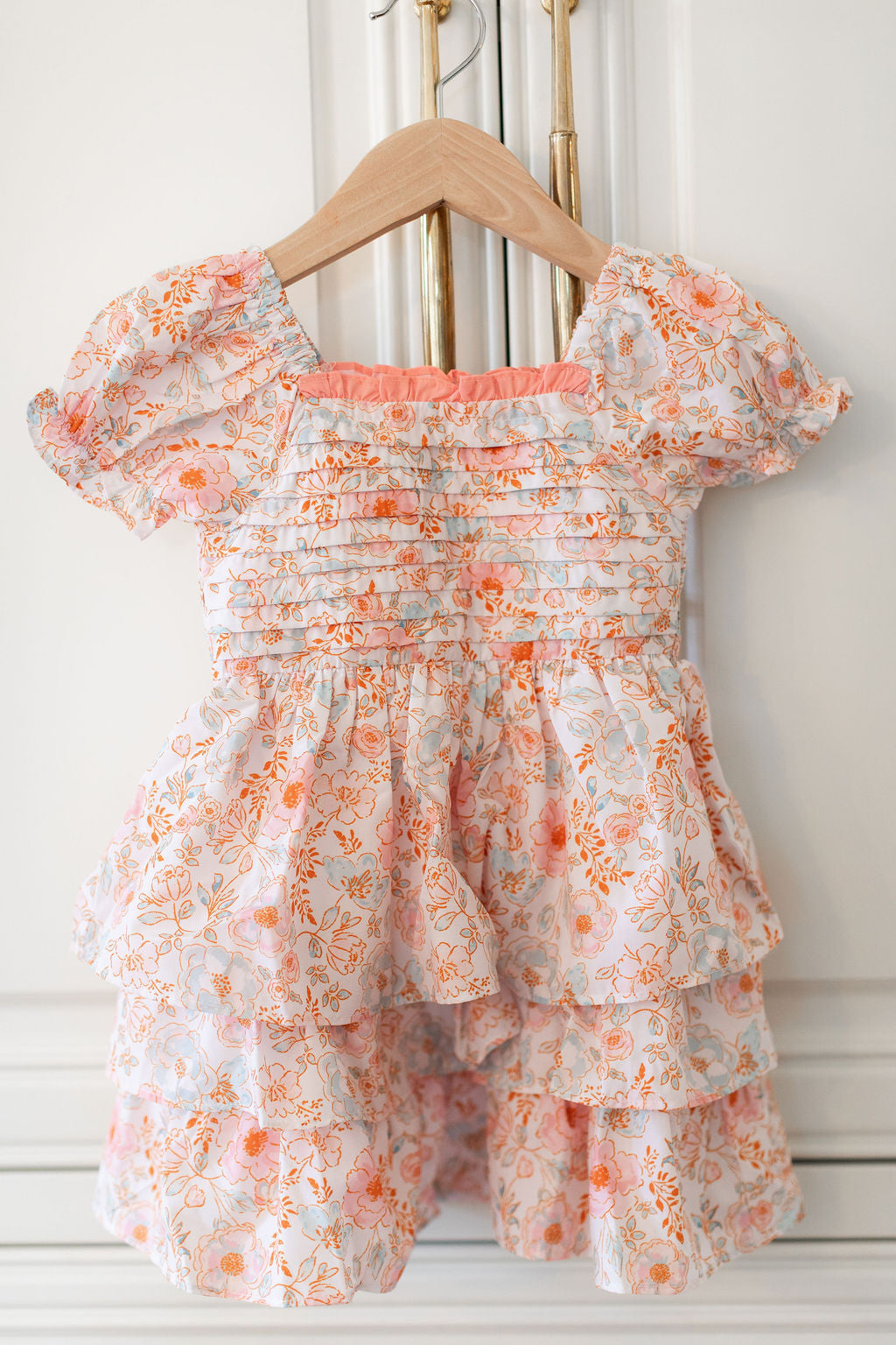 PO 15: Watercolor Wildflowers Girl Dress