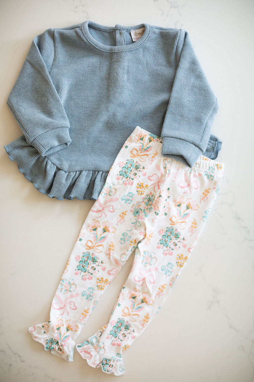 PO 14: Girls Name Leggings Set