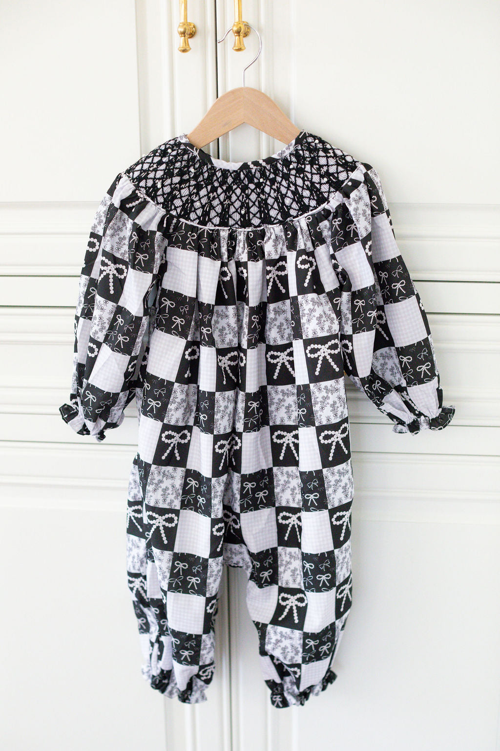 PO 14: Pearl Patchwork Romper