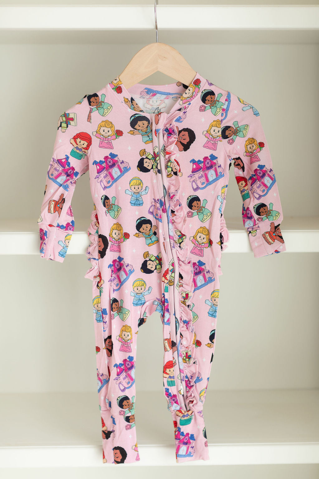 Little Princess Ruffle One Piece Zippie