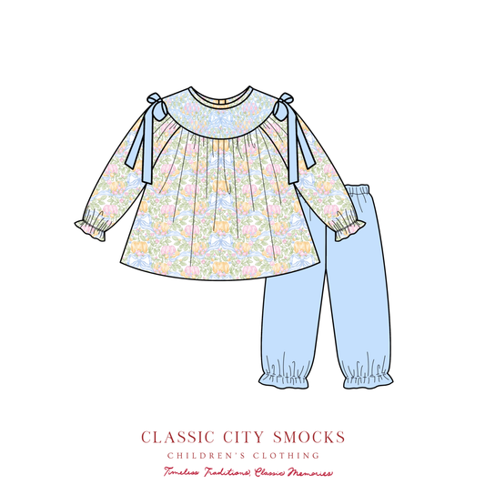 PO 19: Whimsy Harvest Girls Pants Set