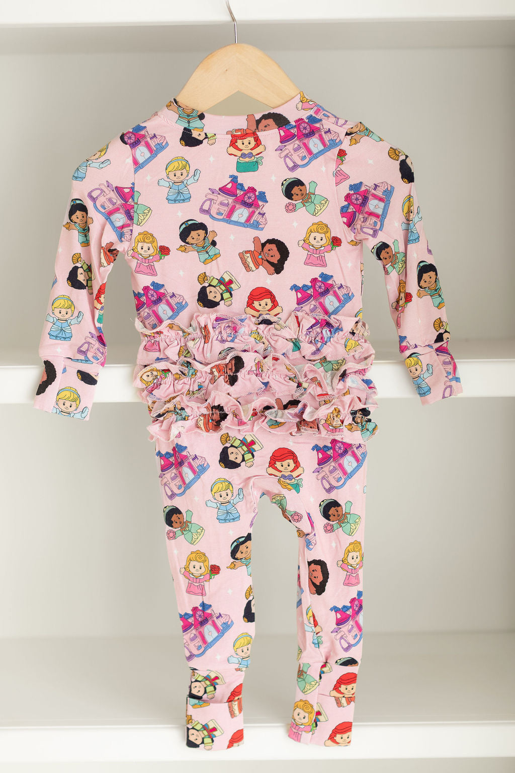 Little Princess Ruffle One Piece Zippie