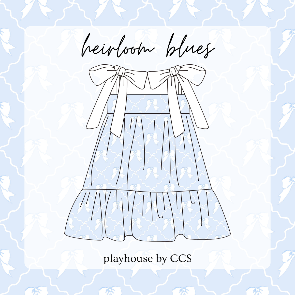 PO 16: Heirloom Blues Dress