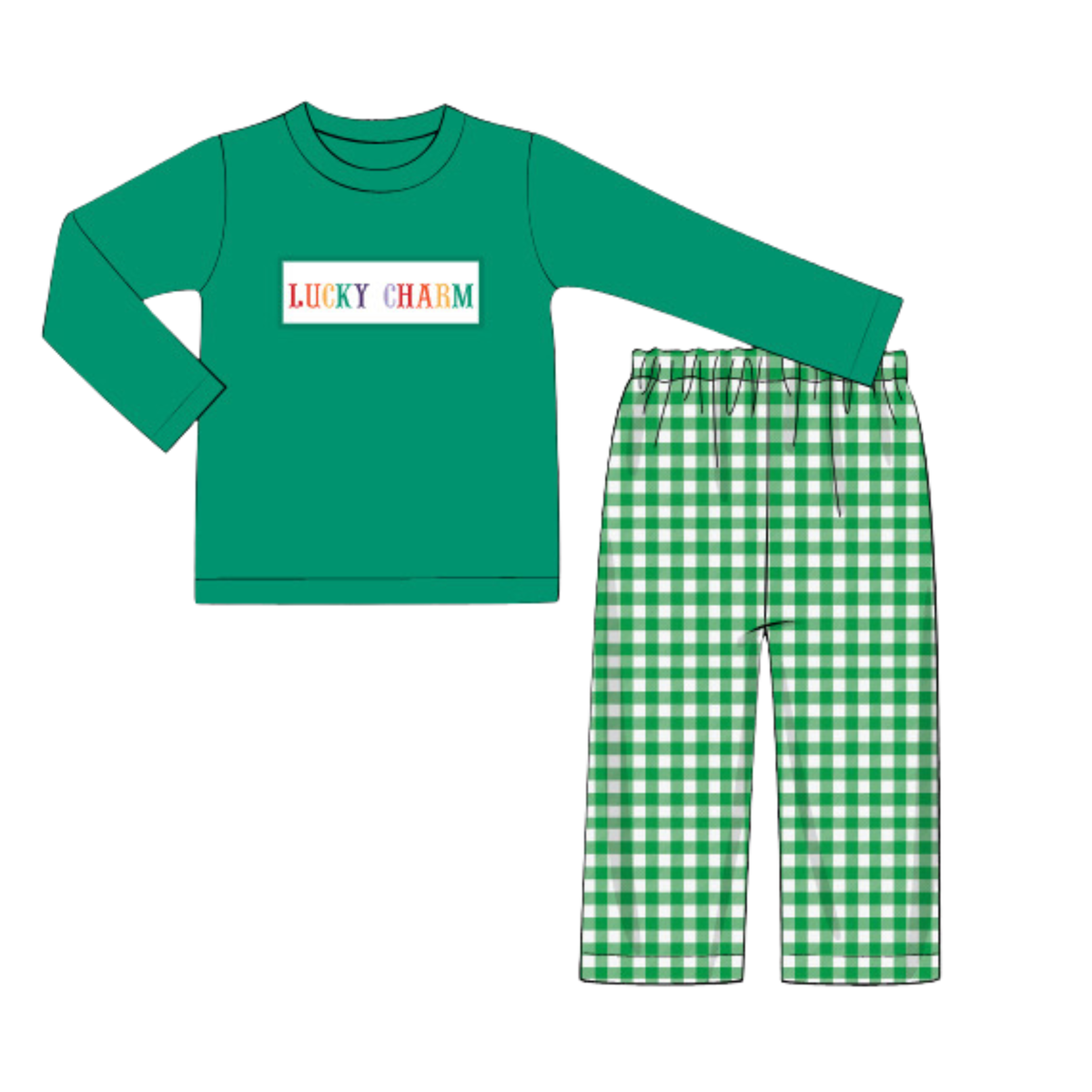 PO 14: Lucky Charm Boys Pants Set