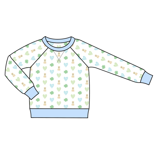 PO 14: Lucky Puppy Knit Pullover