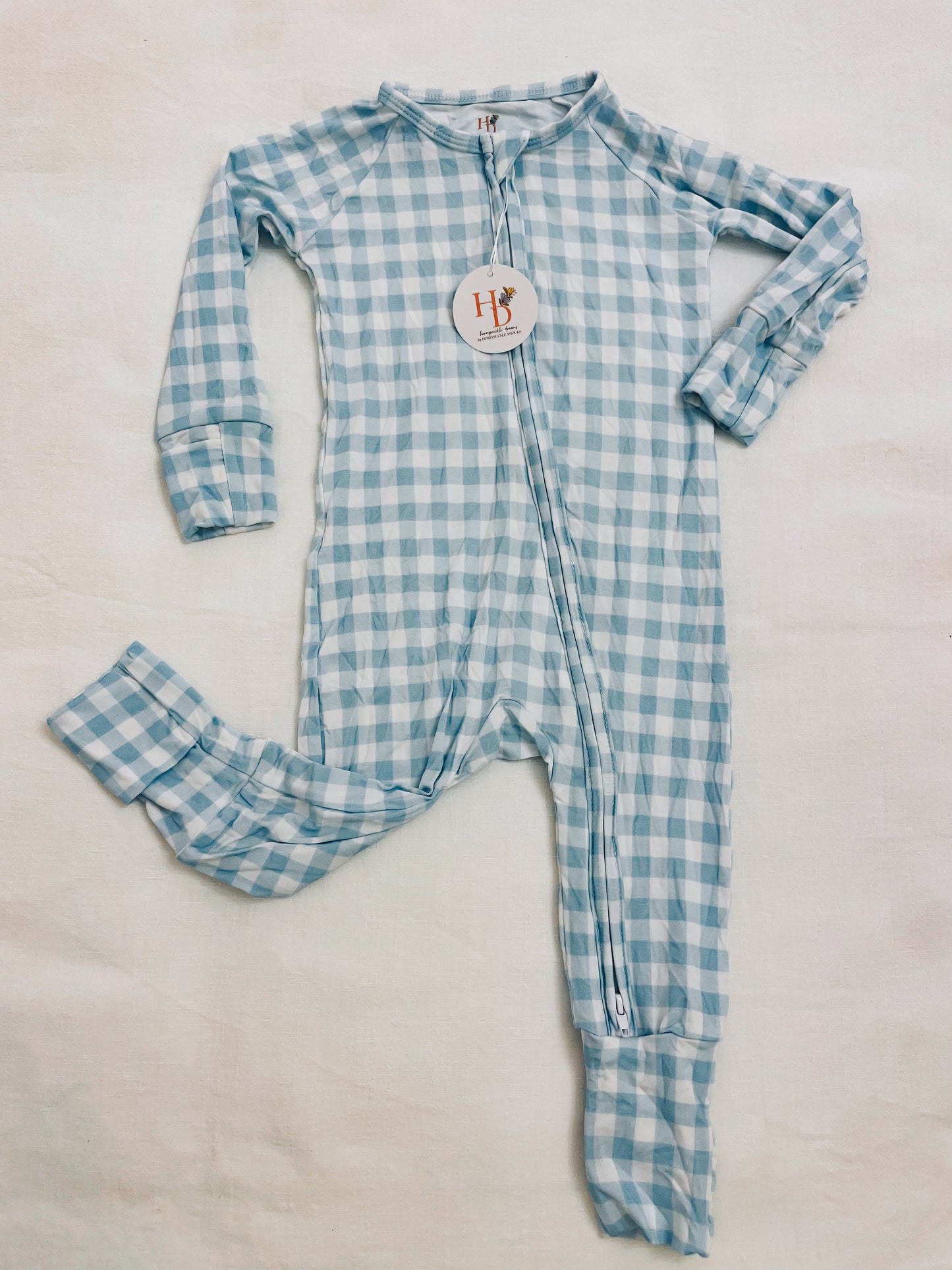 Dapper Blue Gingham